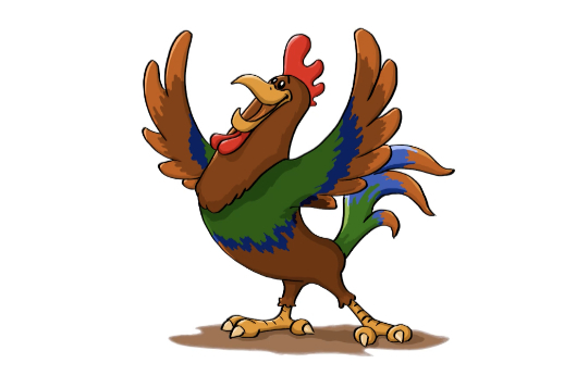 Draw a rooster!
